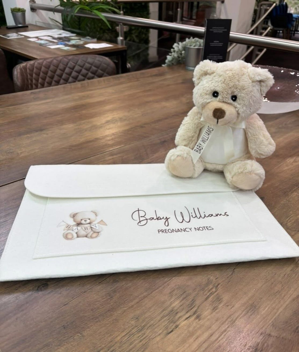 ✨PERSONALISED Pregnancy keepsake bundle 🧸✨