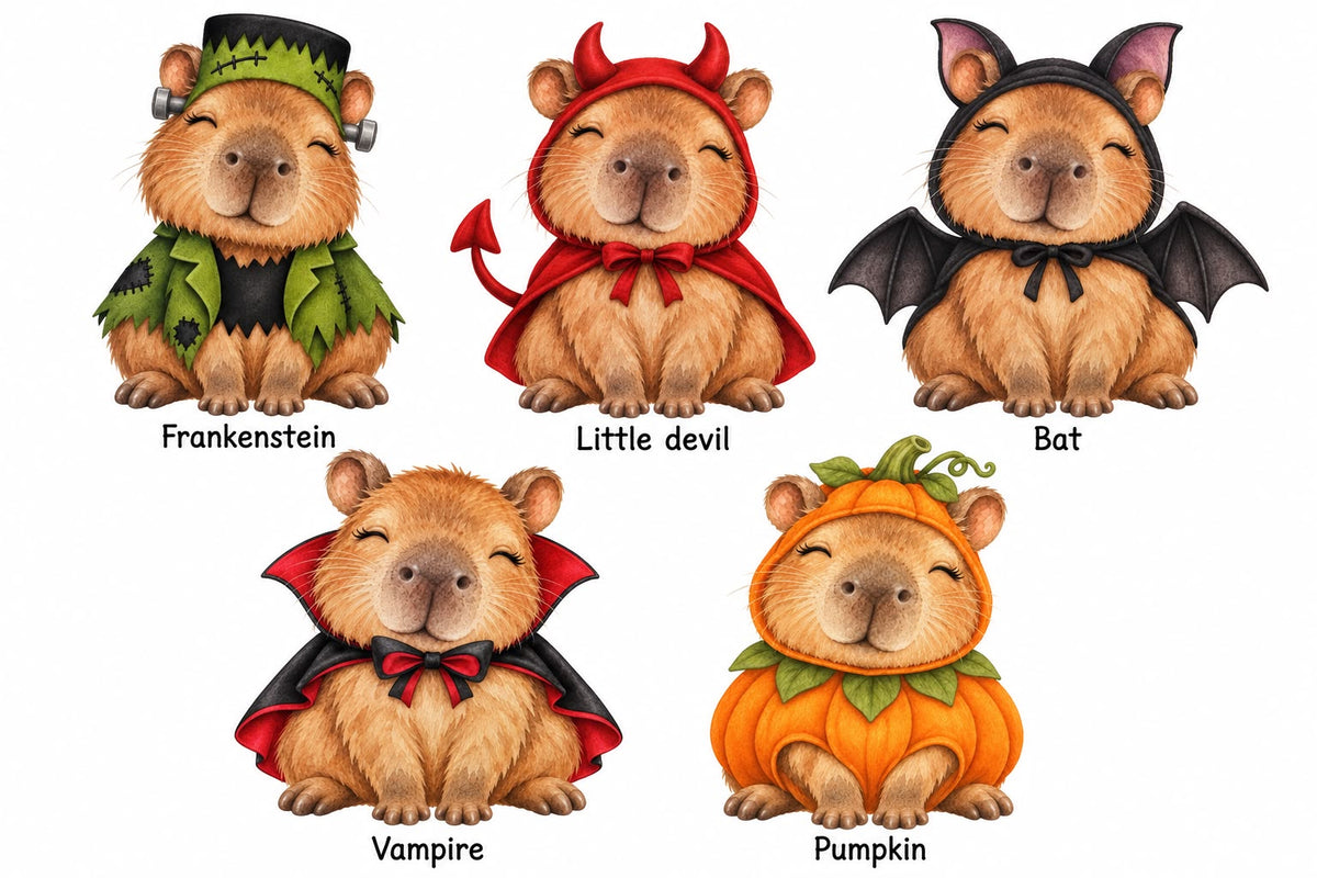 ✨🎃CAPYBARA HALLOWEEN CRATE🎃✨
