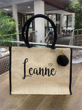 ✨PERSONALISED Large Black tote bag✨